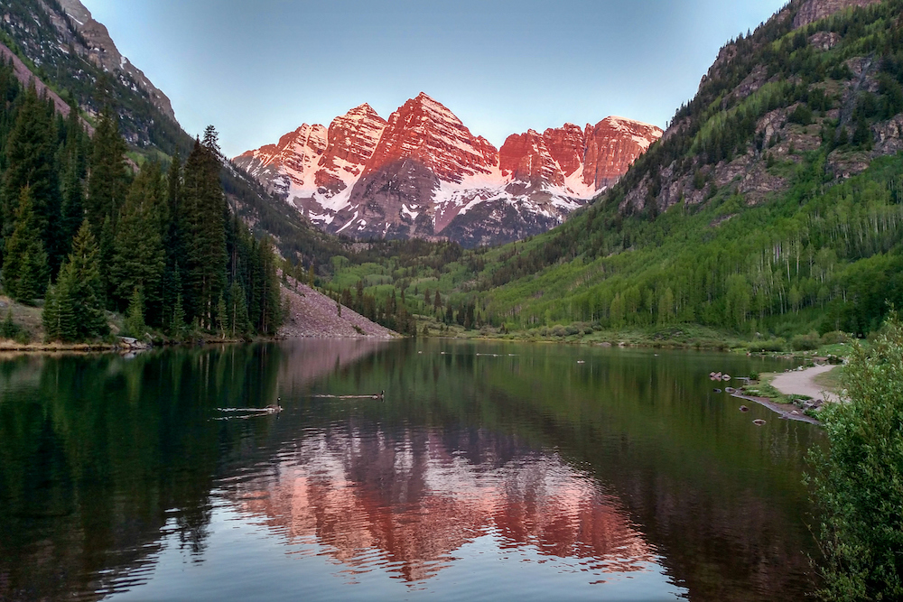 maroon bells peak aspen 14er